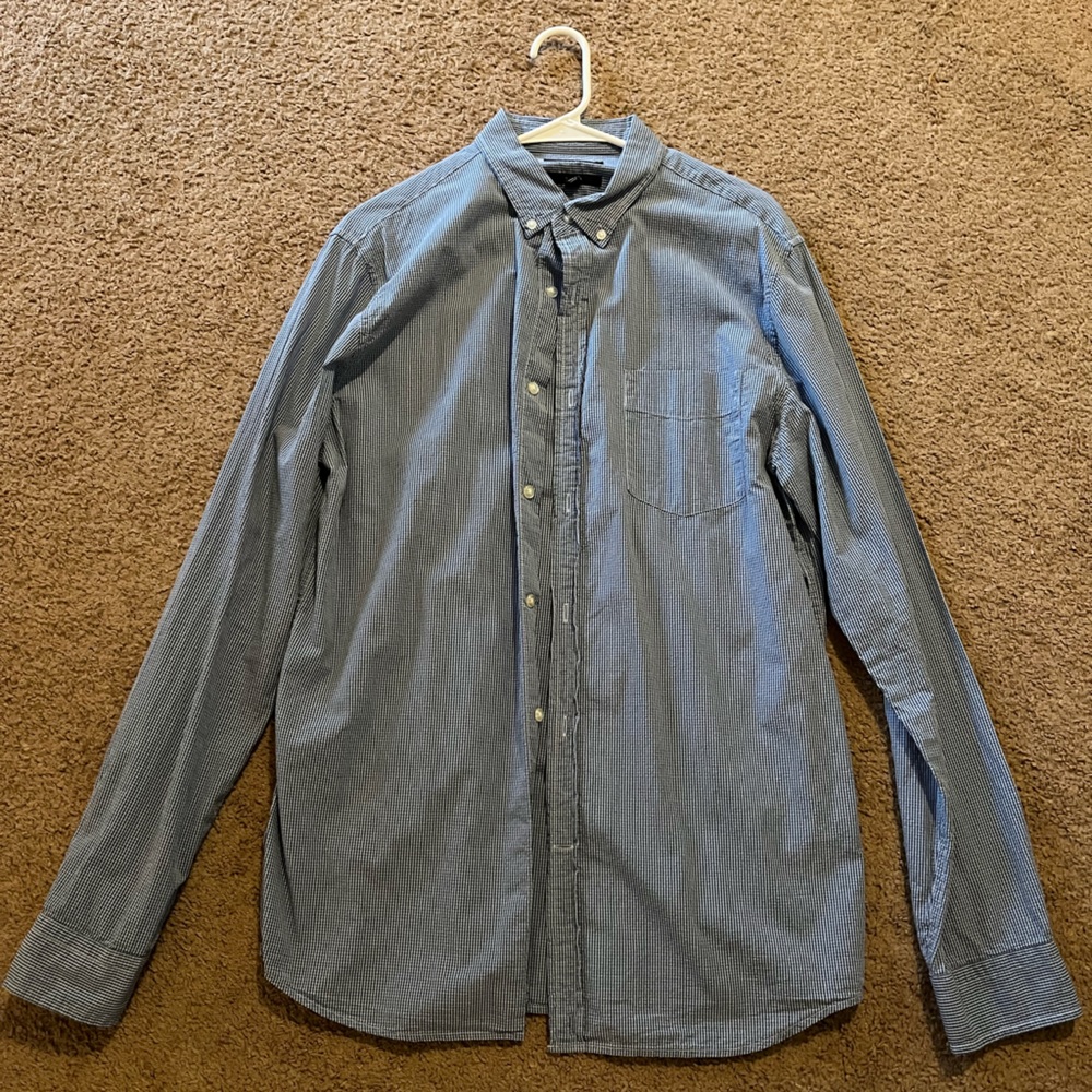 Banana Republic Slim Fit Men’s Large Tall Button Down Shirt
